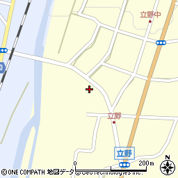 兵庫県朝来市立野193周辺の地図