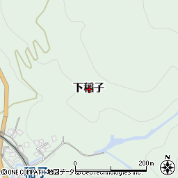 静岡県富士宮市下稲子周辺の地図