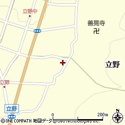 兵庫県朝来市立野248周辺の地図