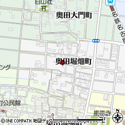 愛知県稲沢市奥田堀畑町55周辺の地図