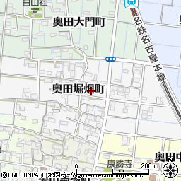 愛知県稲沢市奥田堀畑町35周辺の地図