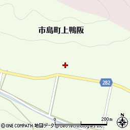 兵庫県丹波市市島町上鴨阪252周辺の地図