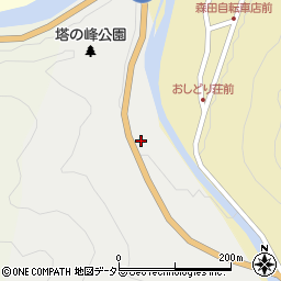 鳥取県日野郡日野町高尾748周辺の地図
