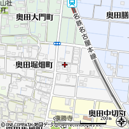 愛知県稲沢市奥田堀畑町137周辺の地図