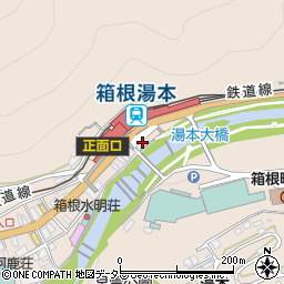 喫茶室ルノアール箱根湯本駅前店周辺の地図