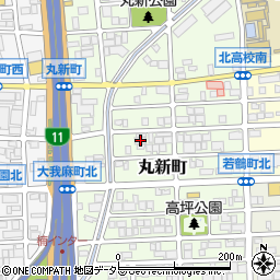 ナゴヤ・ホールセール配送センター周辺の地図
