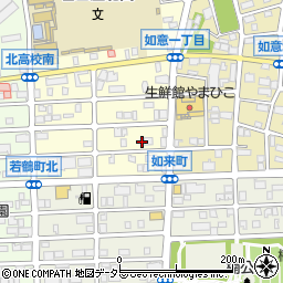 愛知県名古屋市北区如来町150周辺の地図