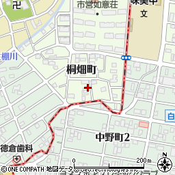 愛知県名古屋市北区桐畑町7周辺の地図