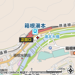 ロイヤルリゾート株式会社　箱根湯本駅前店周辺の地図