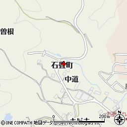 愛知県豊田市石畳町61周辺の地図