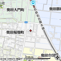 愛知県稲沢市奥田堀畑町143周辺の地図
