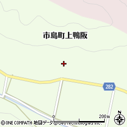 兵庫県丹波市市島町上鴨阪250周辺の地図
