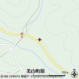 京都府南丹市美山町原（古田）周辺の地図