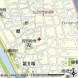 愛知県清須市春日県154周辺の地図