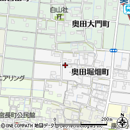 愛知県稲沢市奥田堀畑町64周辺の地図