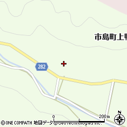 兵庫県丹波市市島町上鴨阪321周辺の地図