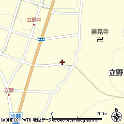 兵庫県朝来市立野330周辺の地図