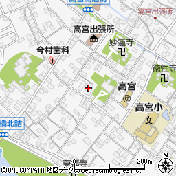 天理教高宮分教会周辺の地図