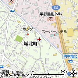 シャトレーゼ　富士宮店周辺の地図