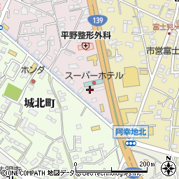 岡重株式会社　Ｅｎｅｊｅｔ富士宮バイパスＳＳ周辺の地図