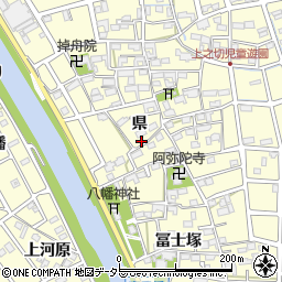 愛知県清須市春日県100周辺の地図