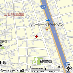 愛知県清須市春日川中122周辺の地図