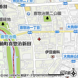 〒462-0065 愛知県名古屋市北区喜惣治の地図