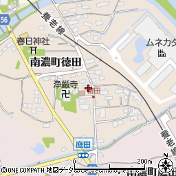 岐阜県海津市南濃町徳田121-1周辺の地図