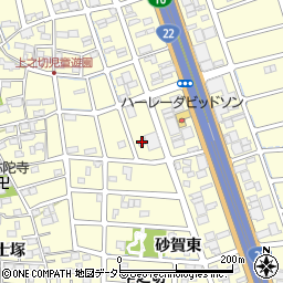 愛知県清須市春日川中123周辺の地図