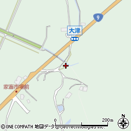 島根県大田市久手町波根西大西681周辺の地図