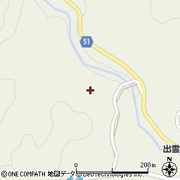 島根県雲南市三刀屋町中野215周辺の地図