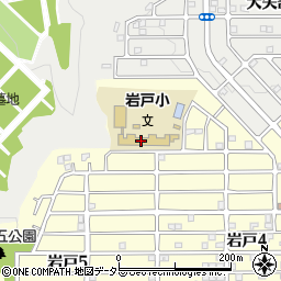 横須賀市立岩戸小学校周辺の地図