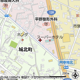 静岡県富士宮市ひばりが丘698周辺の地図