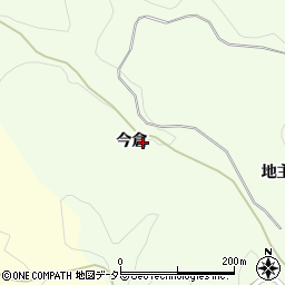 愛知県豊田市時瀬町（今倉）周辺の地図