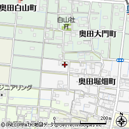 愛知県稲沢市奥田堀畑町10-1周辺の地図