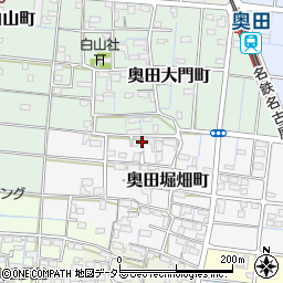 愛知県稲沢市奥田堀畑町19周辺の地図