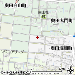 愛知県稲沢市奥田堀畑町7周辺の地図