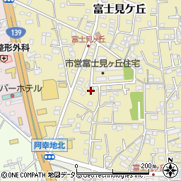 静岡県富士宮市富士見ケ丘911-2周辺の地図