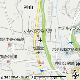 静岡県御殿場市神山1765-3周辺の地図