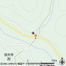 京都府南丹市美山町原彦谷6周辺の地図