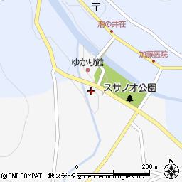 島根県出雲市佐田町原田735周辺の地図