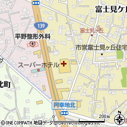 ダイソー富士宮バイパス店周辺の地図