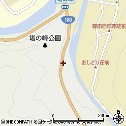 鳥取県日野郡日野町高尾772周辺の地図