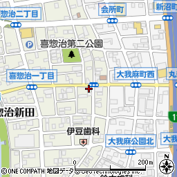 とんちゃんふたば本店周辺の地図