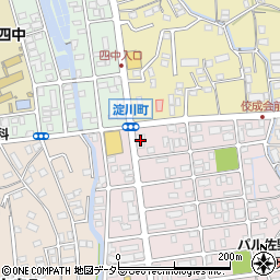 昭和シェル淀川町ＳＳ周辺の地図