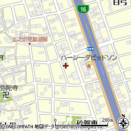 愛知県清須市春日川中127周辺の地図