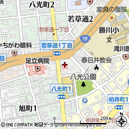 医療法人勝川医院周辺の地図