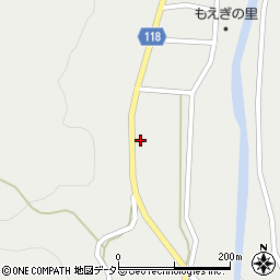 岡山県津山市阿波中土居1178周辺の地図