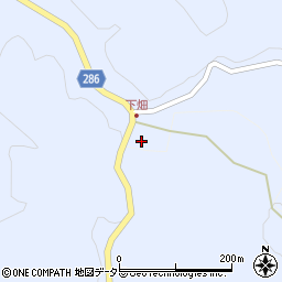 島根県大田市朝山町朝倉畑1250周辺の地図