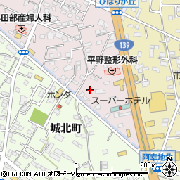 静岡県富士宮市ひばりが丘676周辺の地図